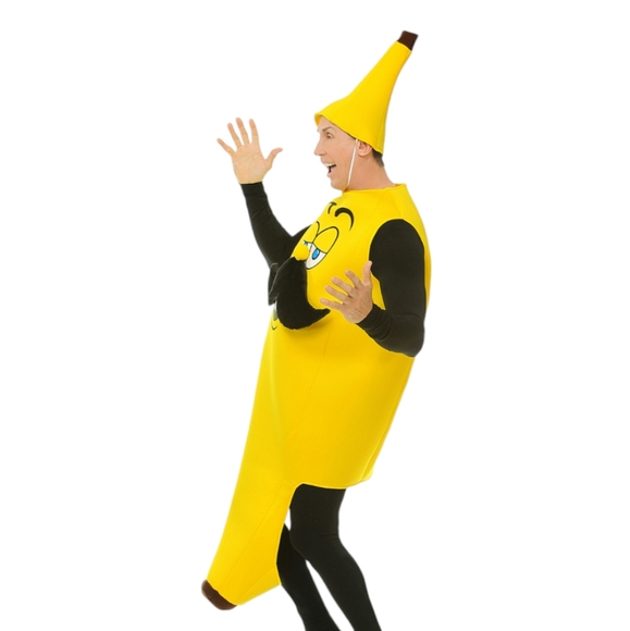 Fun World Div. Mr. Banana Men's Hilarious Costume Halloween /Parties/ Role Play - Picture 14 of 16